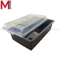 ราคา M KITCHEN กล่องรองเท้า กล่องใส่รองเท้า กล่องเก็บรองเท้า กล่องรองเท้า พลาสติกแข็ง กล่องเก็บของ กล่องรองเท้าฝาบน 411 C1 (21915292405)