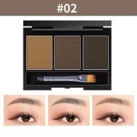 ราคา Lameila ที่เขียนคิ้ว เนื้อฝุ่น กันน้ำ พร้อมแปรงเขียนคิ้ว 3 สี พร้อมส่ง คิ้วฝุ่น เขียนคิ้วตลับ Eyebrows 581 (21979805726)