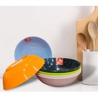 ราคา ชามทรงใบบัว 6 นิ้ว ตราม้า ชามเมลามีน (21948944012)