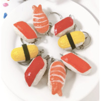 ราคา ซูชิ พวงกุญแจน่ารัก พวงกุญแจ ซูชิ ไข่หวาน ปลา กุ้ง พวงกุญแจ แฮนด์เมด พวงกุญแจอาหาร (11768110273)