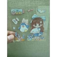 ราคา สติ๊กเกอร์ไดคัด สุ่มลาย ราคาต่อ 1 ชิ้น (21975933160)