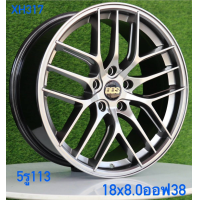 ราคา 4วงใหม่แกะกล่อง ล้อแม็กขอบ 18 กว้าง 8 นิ้ว ออฟ38ใส่รถ 5รู112 หรือ 5รู114 ได้100 ส่งฟรีไม่มีบวกเพิ่ม (21930341644)
