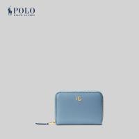 ราคา Polo Ralph Lauren Lauren กระเป๋าสตางค์ผู้หญิง Wallet Leather Continental Wallet รุ่น WALRSLG0G220133 สีฟ้า (20826284368)