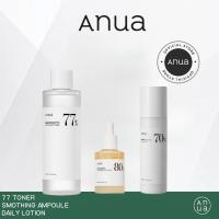 ราคา 3pcs setsAnua Heartleaf 77 Soothing Toner 250ml Anua Heartleaf 80 Soothing Ampoule 30ml Anua Heartleaf 70 Daily Lotion 200ml (22038154879)