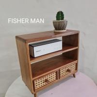 ราคา ชั้นไม้สัก ชั้นวางหนังสือ ชั้นเก็บของ ตู้ไม้สัก (9193399487)