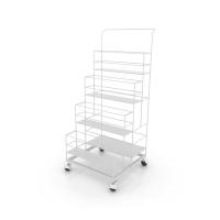 ราคา ชั้นวางขวด 4 ชั้น มีล้อเลื่อน ขนาด 44x44x96 cm วางขวดน้ำมันเครื่อง ขวดน้ำอัดลม ขวดสเปรย์ ใส่ขวดมาตรฐานได้ 20 ขวด (21312585762)