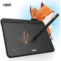 ราคา Ugee S640 แท็บเล็ตการวาดภาพกราฟิกปากกาแท็บเล็ตแท็บเล็ตกราฟิกพร้อมสไตลัสไร้แบตเตอรี่ 8192 ระดับและปุ่มลัดที่ปรับแต่งได้ 10 ปุ่ม เมาส์ปากกา (20891274112)