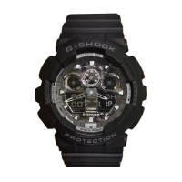 ราคา CASIO GSHOCK นาฬิกาข้อมือผู้ชาย สายเรซิ่น รุ่น GA 110HR 1A Red and black ไม่มีกล่อง No box (14660392638)