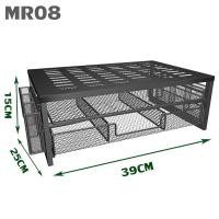 ราคา ชั้นวางคอมพิวเตอร์ตั้งโต๊ะ ชั้นวางจอคอมพิวเตอร์ มีที่วางปากกา 2 อัน ชั้นเก็บของ และลิ้นชัก (21483713757)