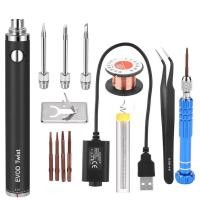 ราคา 5V 15W Battery Powered Soldering Iron with USB Charge Soldering Iron Soldering Wireless Charging Solder Iron (16699923156)