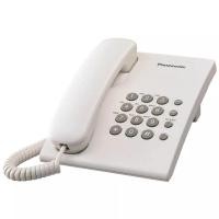 ราคา โทรศัพท์รุ่นนิยม Single Line Telephone ถูกมาก โทรศัพท์บ้าน สำนักงาน 2 สี Panasonic KX TS500MX (22033894454)