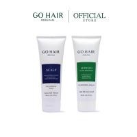 ราคา 1 เซ็ต Go Hair Seaweed Hair Therapy 200ml Go Hair Scalp Treatment 200ml (21805596548)
