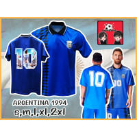 ราคา ใหม่ เสื้อฟุตบอล ทีมชาติ อาเจนติน่า ย้อนยุค เกรดแฟนบอล Argentina Away Retro Jersey 1994 (21151085338)