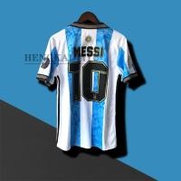 ราคา 422Retro messi Argentina special edition home 10 soccer uniform custom printed messi 10 เสื้อทีมฟุตบอล เสื้อบอล เสื้อกีฬาผู้ชาย เสื้อฟุตบอล เสื้อบอลบราซิล ชุดฟุตบอลผู้ชาย (21729591285)