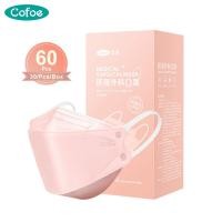 ราคา Cofoe 3Ply Medical Surgical Mask 3D Fish Mouth Face Mask Elastic Ear Hook Protective Cover Breathable Skin Friendly Facemask Korea Medical Mask for Adult Individual Packing (21570481999)