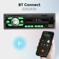 ราคา COD 1 Din วิทยุติดรถ MP3 เครื่องเล่น 12V บลูทูธ เครื่องเสียงรถ เพาเวอร์แอมป์ เครื่องเสียงรถยนต์ Bluetooth MP3 Aux USB SD AUX FM TF รถวิทยุ วิทยุmp3 usbบลูทูธ (21428483991)