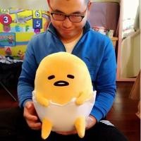 ราคา ไข่ขี้เกียจญี่ปุ่นไข่พี่ชายไข่แดง Junwa gudetama หมอนอิงตุ๊กตาขนาดใหญ่สำหรับเด็กผู้หญิง (20750345559)