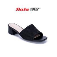 ราคา Bata บาจา รองเท้าส้นสูง รองเท้าลำลอง รองเท้ามีส้น สูง 1 นิ้ว สำหรับผู้หญิง รุ่น Silvia สีดำ 6616227 (13273266246)