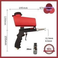 ราคา ปืนพ่นทราย ปืนยิงทราย หัวลม ยิงทราย รุ่นประหยัด ใครยังไม่ลอง ถือว่าพลาดมาก Generals Geek (4698174250)