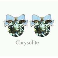 ราคา IMAGIE ต่างหูริบบิ้นผสมคริสตัลสีๆน่ารักๆ (21742268341)