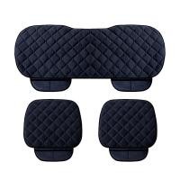 ราคา bingbin ที่หุ้มเบาะรถยนต์ 3 ชิ้น หุ้มกำมะหยี่ Car Cushion มีช่องเก็บของ ผ้าคลุมเบาะรถยนต์ (21931339439)