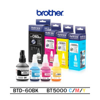 ราคา หมึกพิมพ์ Brother รุ่น BTD60 BT5000 ORIGINAL BK C M Y (21757367827)
