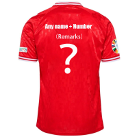 ราคา Denmark เสื้อฟุตบอลเดนมาร์ก เหย้า ยูฟ่า ยูโร UEFA Euro 2024 25 เสื้อฟุตบอลชาย (21888044332)