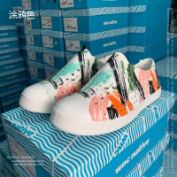 ราคา รองเท้าแตะคู่สำหรับทั้งหญิงและชายพื้นเมืองกลวงระบายอากาศและป้องกันการลื่นฤดูร้อนรองเท้าแตะพิมพ์ลายหยักรองเท้าแตะชายหาด (17699840437)