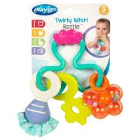 ราคา Playgro Twirly Whirl Rattle ของเล่น ที่จับเขย่า หลากหลายลูกเล่น ส่งเสริมพัฒนาการเด็ก (21693985215)