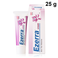 ราคา มีสติ๊กเกอร์ E zerra cream 25g 50 g อี เซอร์ร่า ครีม 25กรัม 50กรัม 1หลอด ฉลากไทย (21993169613)