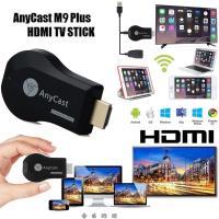 ราคา Anycast M4 Plus รุ่นประหยัด ฉายภาพจากมือถือขึ้นจอทีวีแบบไร้สาย HDMI WIFI Display Google ChromeGoogle Home และ Android Screen Mirroring Cast Screen AirPlay DLNA DLNA Miracast M9 Plus (713288291)