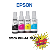 ราคา หมึกเติม Epson รุ่น 664 T664 สีดำBK สีฟ้าC สีชมพูM สีเหลืองY (21763917521)