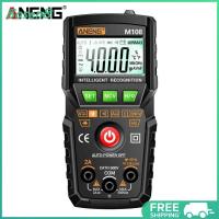 ราคา คืนสินค้าได้ภายใน 7 วัน ANENG M107 M108ความแม่นยำสูง4000ชิ้นมัลติมิเตอร์แบบดิจิทัลอัจฉริยะจอ LCD ต้านทาน NCV เครื่องวัดเครื่องทดสอบกระแสไฟฟ้าแรงดันไฟฟ้า DC AC แบบพกพา (18576602737)