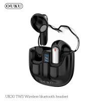 ราคา ใหม่ OUKU UK30 หูฟังบลูทูธไร้สาย TWS wireless bluetooth headset หูฟังไร้สาย บลูทูธ V 5 3 เชื่อมต่อง่าย คุณภาพเสียงดี (21970397585)