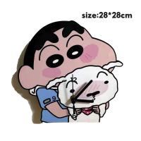 ราคา นาฬิกาแขวน Cayon Shin Chan เครื่องประดับนาฬิกานาฬิกาแขวนนาฬิกาปลุกนาฬิกาแขวนอิเล็กทรอนิกส์นาฬิกาแขวนห้องนั่งเล่น30 30cm ตกแต่งห้องนอน (21956740542)