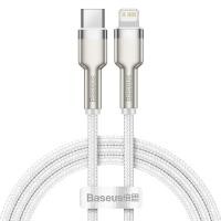 ราคา Baseus สายชาร์จ รุ่น Cafule Series Metal Data Cable แบบ Type C to Lightning PD 20W 1m 2m (21689560329)