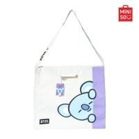ราคา MINISO กระเป๋าผ้า สะพายข้าง BT21 Collection (21893907969)