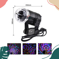 ราคา ไฟปาร์ตี้ กระพริบตามจังหวะ ไฟ disco light LED ไฟเทค ไฟดิสโก้เทค ไฟตกแต่ง ไฟเธค LED Party Light ไฟตามจังหวะเพลง ไฟเลเซอร์ LED MINI STAGE LIGHT (21700194357)