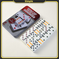 ราคา ชุดเกมเกมโดมิโนหกจุดสี28คู่ (21357124561)