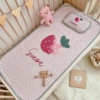 ราคา YONUO เสื่อยางพารา ที่นอนเด็ก ที่นอนนุ่ม เย็นสบาย งีบหลับ อนุบาล ความรู้สึกเย็น เสื่อผ้าไหมน้ําแข็ง (21699775584)