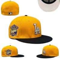ราคา Los es Dodgers flat edge baseb cap M ly enclosed snapback cap female classic Dodgers la hat mens large size outdoor cap (21308240091)
