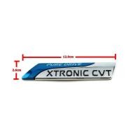 ราคา ป้ายโลโก้ โลหะ นิสสัน PURE DRIVE XTRONIC CVT สีโครเมี่ยม ฟ้า ขนาด 12 0X2 6cm ติดตั้งด้วยเทปกาวสองหน้าด้านหลัง (464290342)