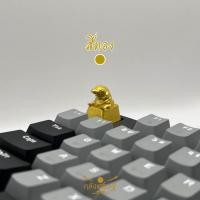 ราคา คีย์แคปจระเข้เฝ้าทรัพย์ รุ่นรับเงินล้าน Keycap คีย์แคป สีเขียว สีทอง คีย์แคปเรซิ่นปุ่มกดคีย์บอร์ดมงคล (21776981801)