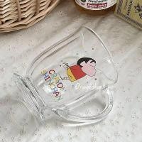 ราคา แก้วน้ําดื่ม แก้วเบียร์ ลายการ์ตูนชินจัง สําหรับใส่กาแฟ นม อาหารเช้า 650ml (21484892468)
