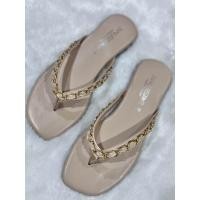 ราคา รองเท้าหูคีบสายแต่งอะไหล่โซ่ (21183557189)