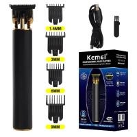 ราคา Clearance Sale Kemei ไฟฟ้าผม Trimmer เครื่องสำหรับผู้ชายชาร์จ Professional Beard Hair Clipper ไร้สายเครื่องตัดผม KM 1971 ปัตตาเลี่ยนตัดผม (21536564489)