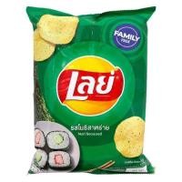 ราคา พร้อมจัดส่ง เลย์ มันฝรั่งทอดกรอบแผ่นเรียบ รสโนริสาหร่าย 158 ก สินค้าใหม่ สด พร้อมจัดส่ง มีเก็บเงินปลายทาง (14261933533)