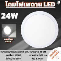ราคา โคมฝังฝ้าLEDไฟเพดานบ้าน led 6W 9W 12W 18W 24W แบบฝัง หน้าขาวกลมแหละหน้าขาวเหลี่ยม ไฟติดฝ้าเพดานPanel Downlight (21844894145)