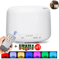 ราคา เครื่องพ่นอโรม่า LED เครื่องพ่นไอน้ำอโรม่า humidifier LED การดูแลอากาศ รีโมทคอนโทรล เครื่องพ่นไอน้ํานาโน ที่พ่นอโรม่า (21999506501)