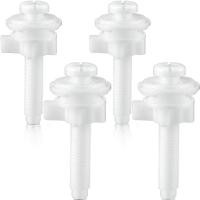 ราคา 4PCS Toilet Seat Hinge Bolt Screws with Plastic Nuts and Washers Toilet Seat Replacement Parts Kit (14229254120)